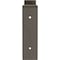Ekena Millwork Steel Truss Shelf Bracket, Hammered Dark Bronze 2"W x 12"D x 7 3/4"H BKTM02X12X07TSHDB - alternate 9